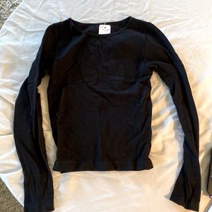 Aura long sleeve thick t-shirt